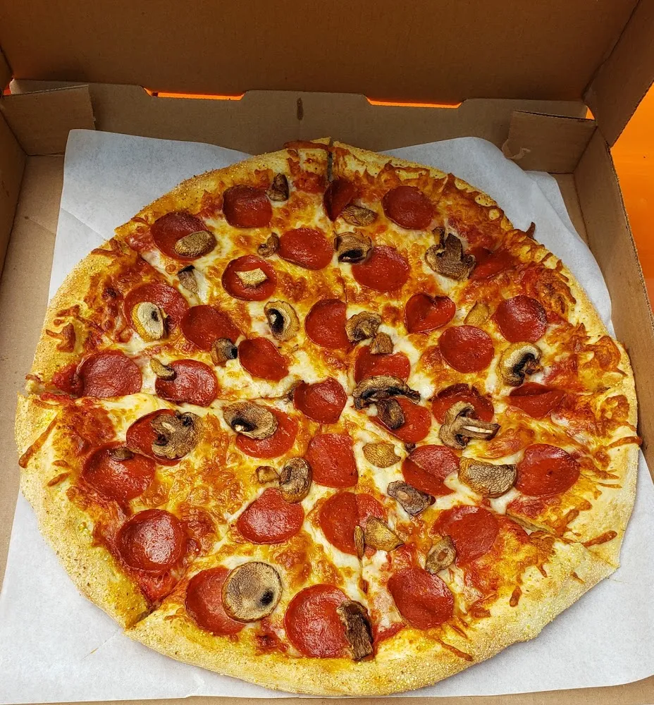 16 Pepperoni and Mushroom